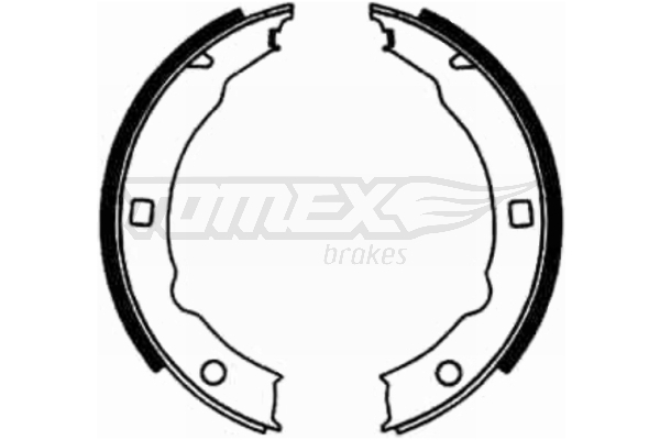 Sada brzdových čelistí TOMEX Brakes